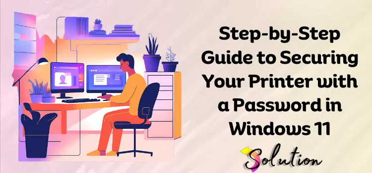 Set a Password for Your Printer in Windows 11