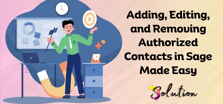 Authorized Contact in Sage Accounting